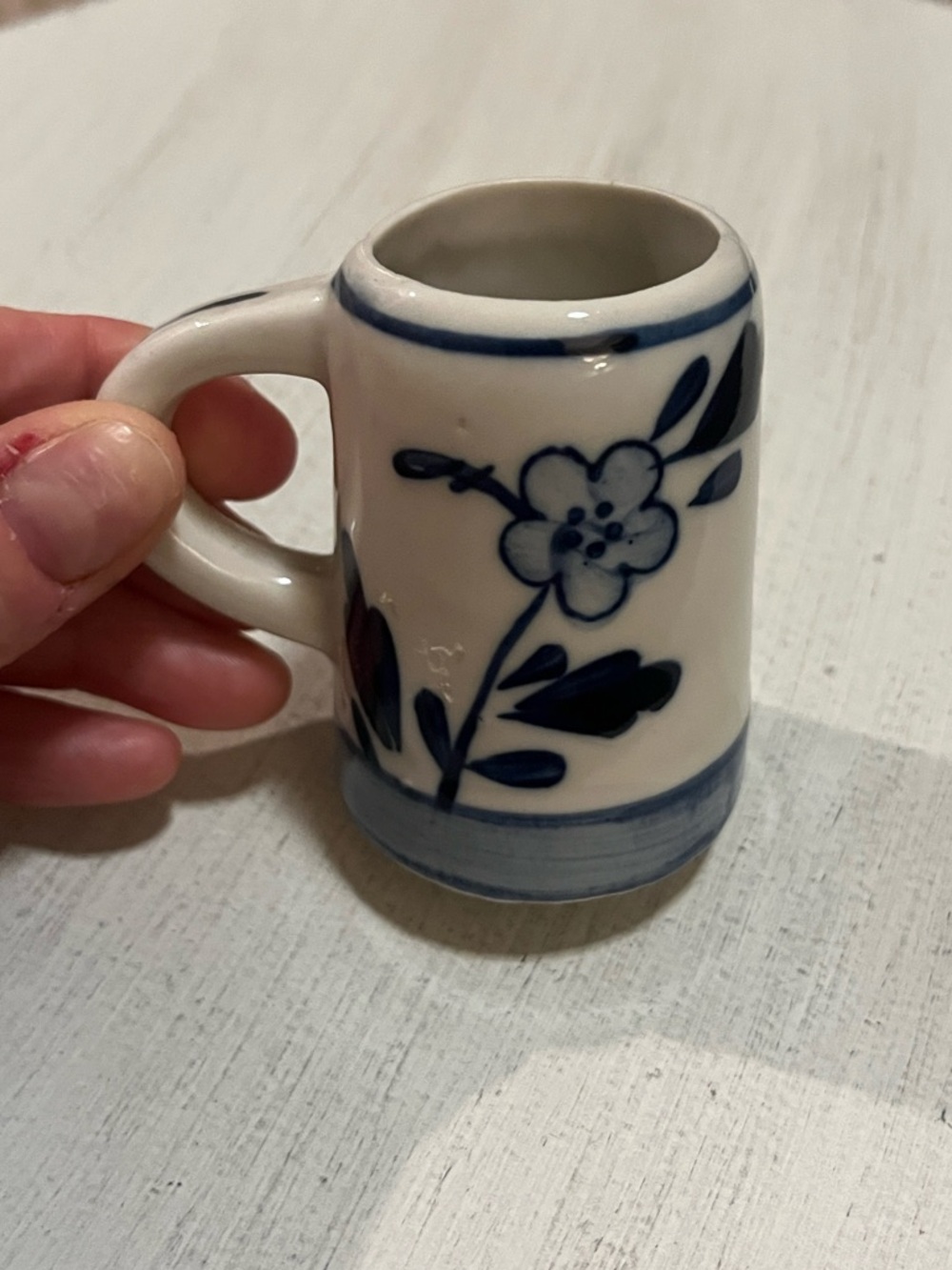 Delft Porcelain Windmill Stein - Mini - Picture 2 of 6